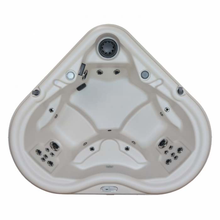 Nordic D’Amour Modern Series Hot Tub Top View