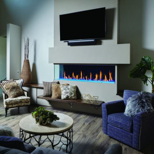 DaVinci Custom Corner Fireplace 3