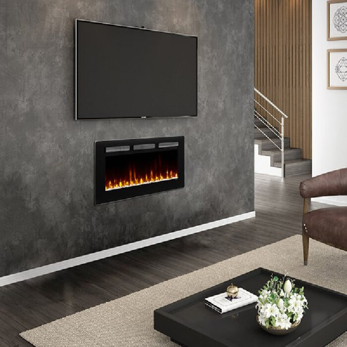 Dimplex Sierra Wall Built In Linear Electric Fireplace 48