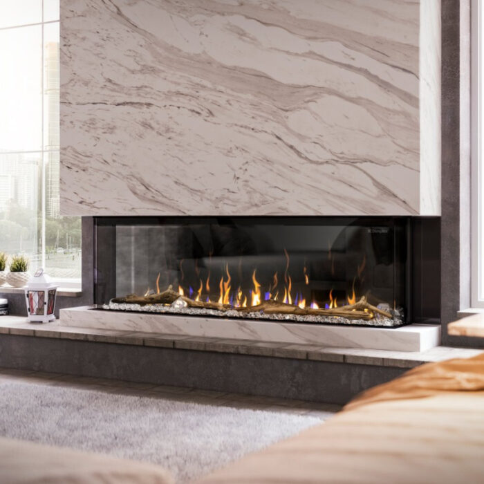 Ignitexl® Bold Built in Linear Electric Fireplace 1