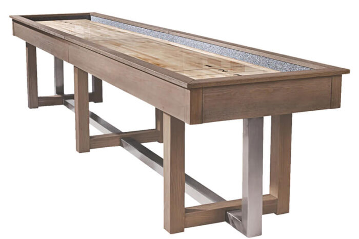 American Heritage Abbey Shuffleboard Table (Antique Grey)