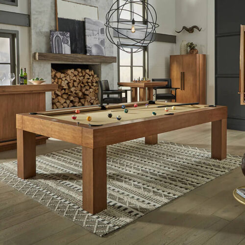 American Heritage Alta Pool Table (Brushed Walnut)