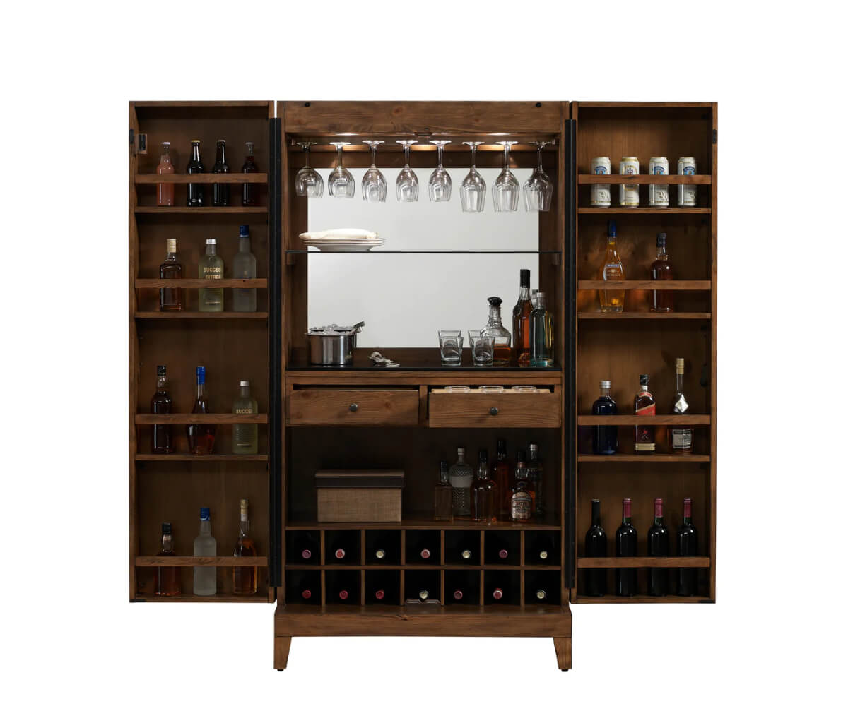 American Heritage Bristol Wine Cabinet | Fireside Hearth and Leisure of Petoskey American Heritage Bristol Wine Cabinet
