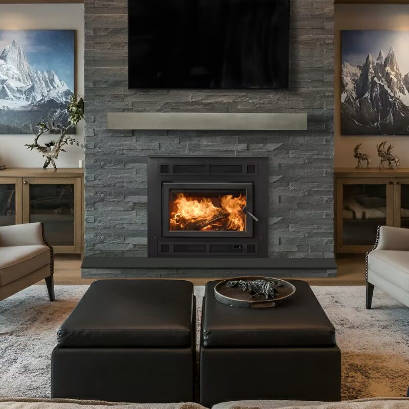 Heatilator Pioneer II Wood Fireplace image jpg | Fireside Hearth and Leisure of Petoskey Heatilator Pioneer II Wood Fireplace image jpg