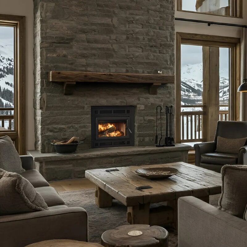 Heatilator Pioneer II Wood Fireplace image jpg | Fireside Hearth and Leisure of Petoskey Heatilator Pioneer II Wood Fireplace image jpg