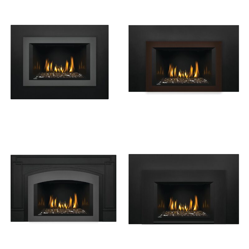Napoleon Oakville Glass Gas Insert image jpg | Fireside Hearth and Leisure of Petoskey Napoleon Oakville Glass Gas Insert image jpg