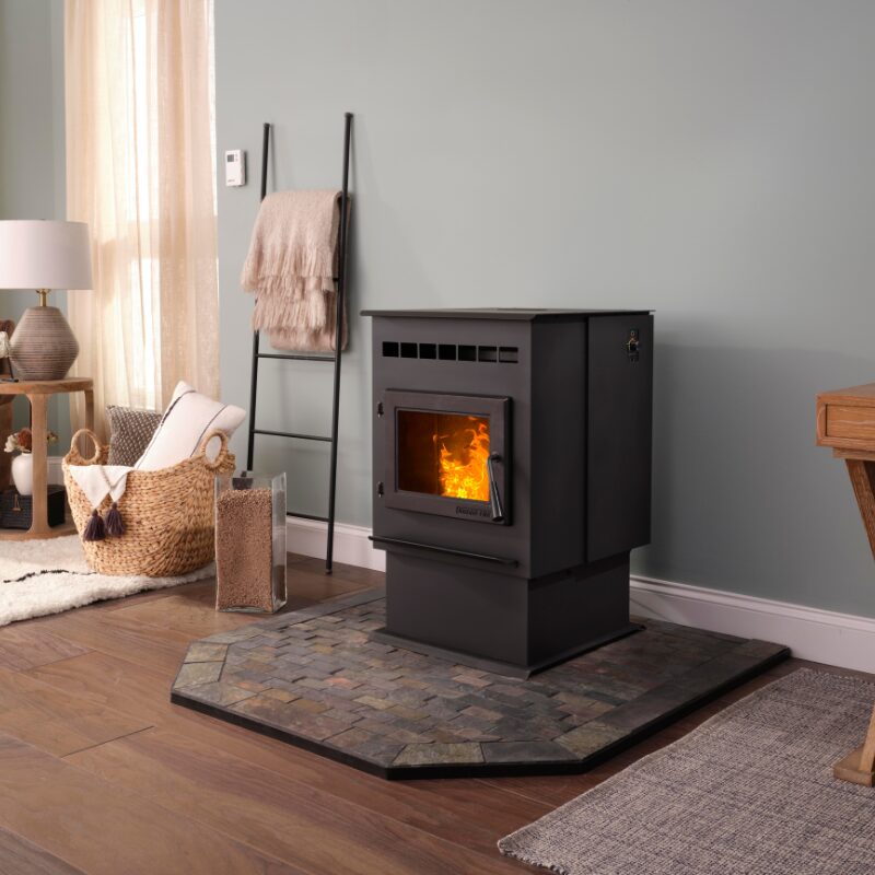 Quadra Fire Outfitter I Pellet Stove image jpg | Fireside Hearth and Leisure of Petoskey Quadra Fire Outfitter I Pellet Stove image jpg