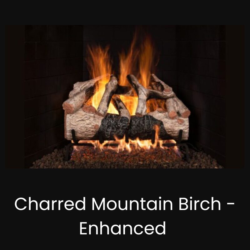 RH peterson Real Fyre gas logs Enhanced sets jpg | Fireside Hearth and Leisure of Petoskey RH peterson Real Fyre gas logs Enhanced sets jpg