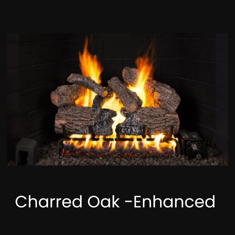 RH peterson Real Fyre gas logs Enhanced sets jpg | Fireside Hearth and Leisure of Petoskey RH peterson Real Fyre gas logs Enhanced sets jpg